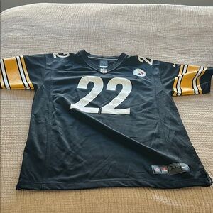Kids Black and Gold Sports Jersey